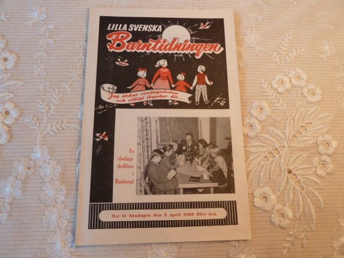 LILLA SVENSKA, BARNTIDNINGEN, 1960 NR 11, TIDNING