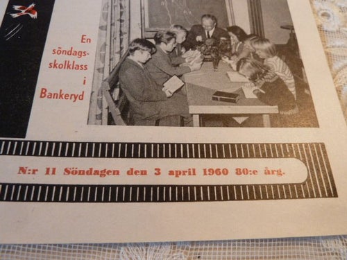 LILLA SVENSKA, BARNTIDNINGEN, 1960 NR 11, TIDNING