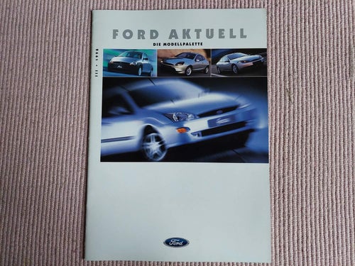 Ford Modellpalatte 1999 in deutsch
