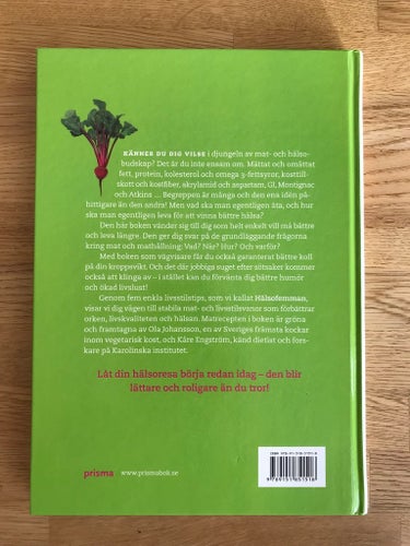 Ät dig frisk med Grön mat - Fem väger till ett sundare liv!