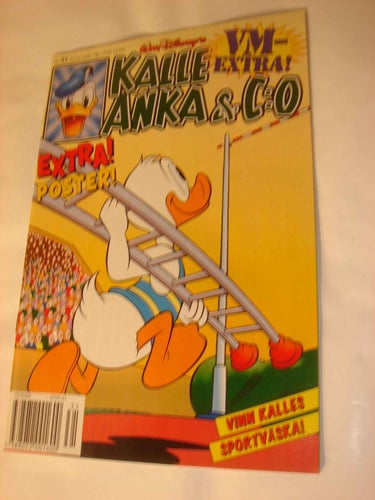 KALLE ANKA & Co tidning 1995 31 NY OLÄST POOSTER
