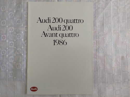 Audi 200 sen 1986