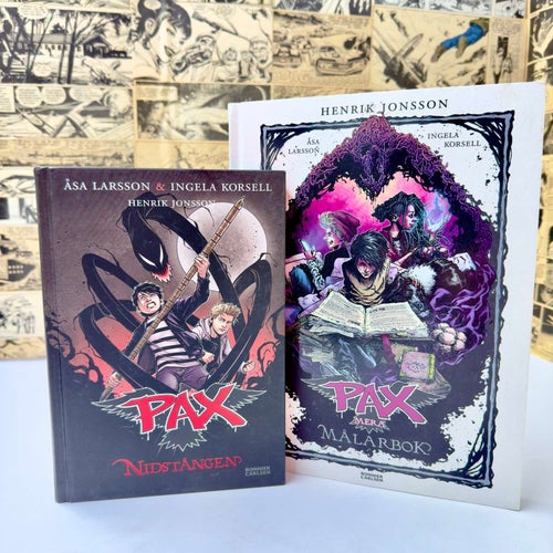 PAX Del 1: Nidstången + PAX mera målarbok