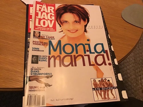 Får Jag Lov nr 2 1997 Monia mania!kellys, poster på THORLEIFS