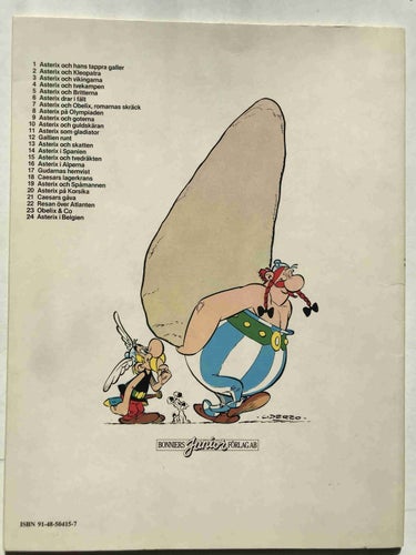 Asterix - 25. Asterix och det stora bygrälet. FN-VF