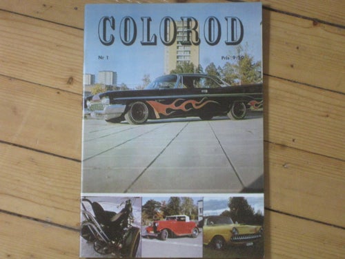 COLOROD Nr 1 1970 första numret KULT