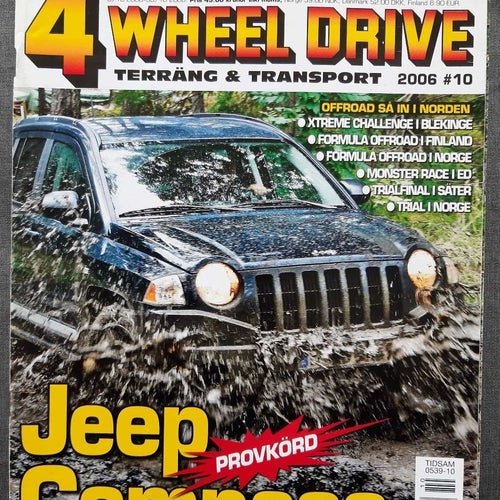 4 Wheel Drive nr 10 2006: Jeep Compass, Subaru Tribeca, beg Jeep Wrangler