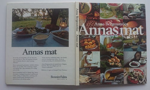 Bok : Annas mat av Anna Bergenström 1981