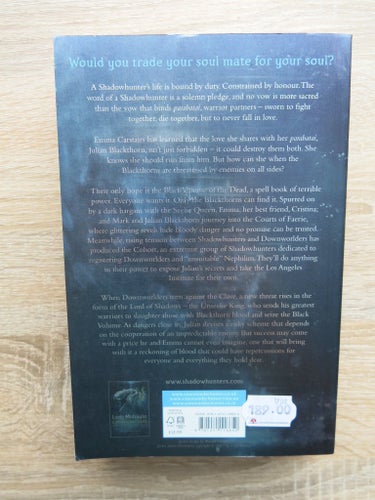 Lord of Shadows - Cassandra Clare - 2017