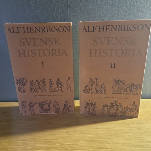 Svensk Historia I och II av Alf Henrikson, 1996