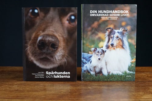 Spårhunden och lukterna + Din hundhandbok, (Lars fält, jakt, spårjakt)