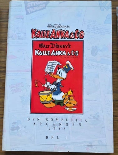 Kalle Anka - Den kompletta årgången 1949 del 1 bok Donald Duck