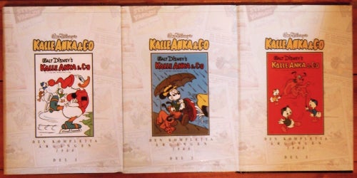 KALLE ANKA Den kompletta årgången 1960 del 1,2,och 3