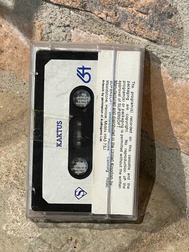 Kaktus - Commodore 64 (C64) Kassettband