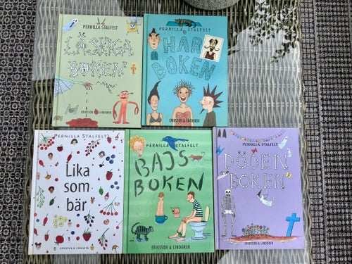 Pernilla Stalfelt bokpaket - 5 st