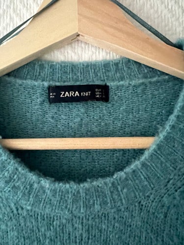 Zara grön tröja, storlek S