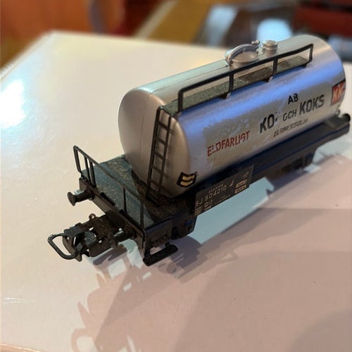 Märklin 4925 Byggsats Sj kol o koks tankvagn SJ 504210 Q12