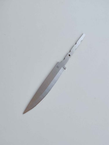 Nordic Edge Knivblad 125mm Knivslöjd 440b Rostfritt Stål Knivmaterial Vargen