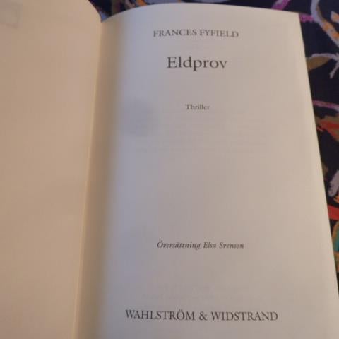ELDPROV, F. FYFIELD, 1993,  BÖCKER