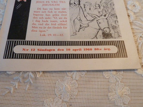LILLA SVENSKA, BARNTIDNINGEN, 1960 NR 12, TIDNING