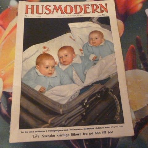 HUSMODERN, NR 7- 1939, TIDNING