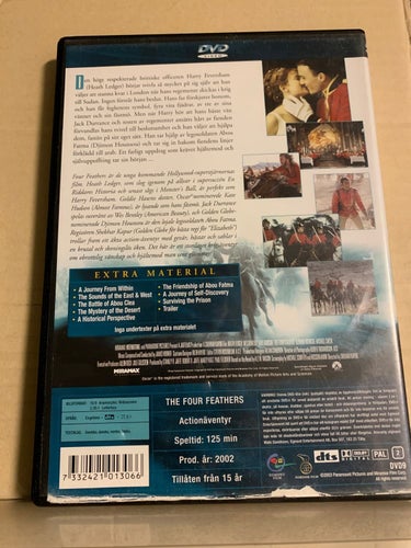 The four feathers, Dvd