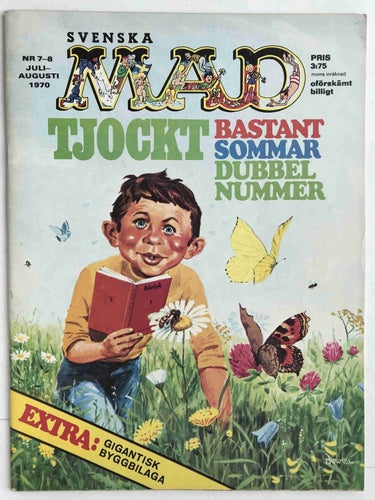 MAD - 1970:7-8 VF med Zeppelinare