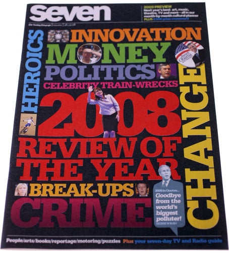 Seven Magazine-December 28th 2008-Review of the Year special issue-English-NEW