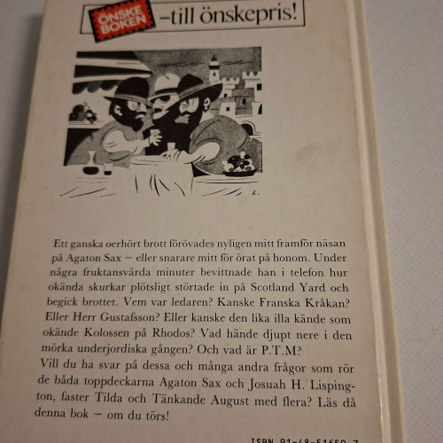 Agaton Sax och den bortkomne Mr Lispington