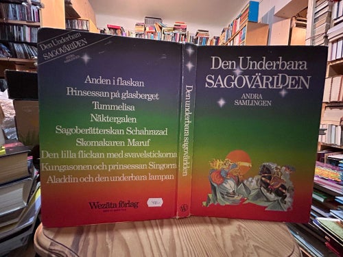 Den Underbara Sagovärlden Andra samlingen av Wezäta förlag, Bok, Very Good