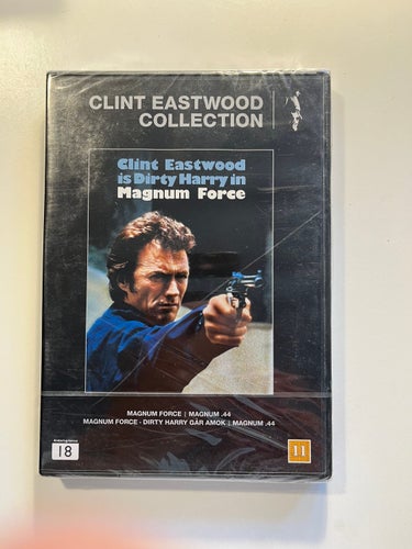 MAGNUM FORCE. CLINT EASTWOOD COLLECTION 13. DVD INPLASTAD