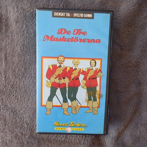 De tre musketörerna | Svenskt tal | Hanna-Barbera Home VIdeo | VHS.