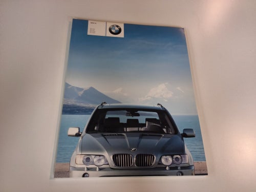 BMW X5 Broschyr 2002