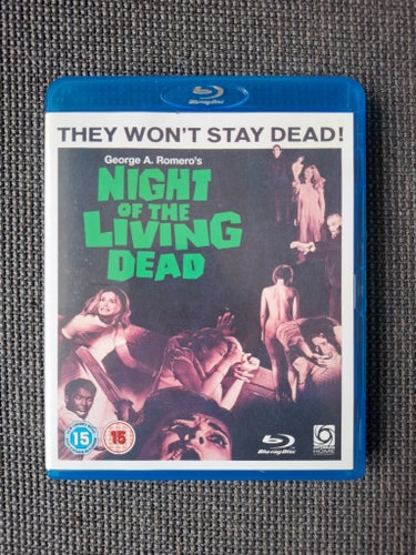 Night of the Living Dead Blu-ray George A Romero Judith O'Dea Duane Jones