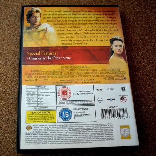 DVD-film Alexander Directors Cut
