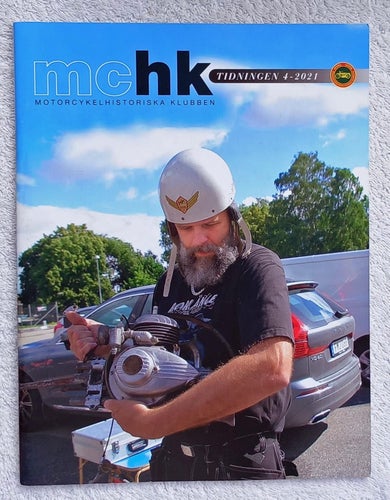 MCHK-tidningen nr 4/2021 (Motorcykelhistoriska klubben)