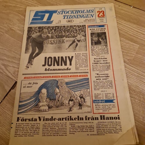 Stockholms-Tidningen från 23 januari 1966