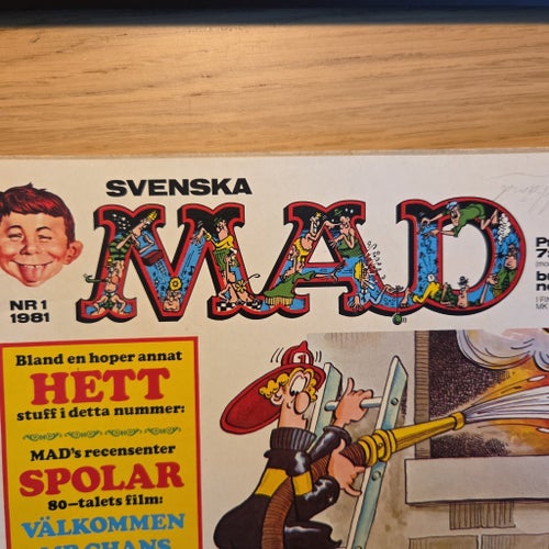 Svenska MAD NR 1 1981