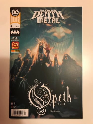 Batman Death Metal #4 Band Edition (German) "Opeth" NM
