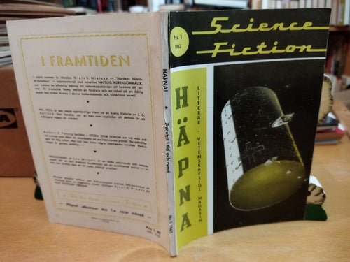Häpna! 1963 nr 1, Äventyr i tid och rymd, Litterär vetenskapligt magasin, Very F