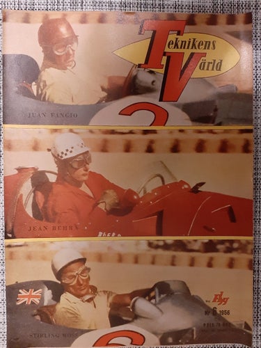 Teknikens Värld nr 6 1956: Douglas Dragonfly, Nash Rambler Super