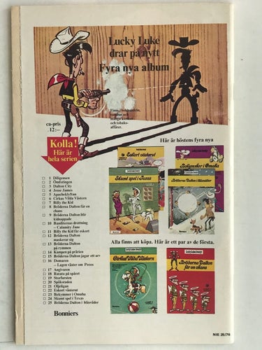 91:an - 1976: 25 FN-VF med julklappsspel