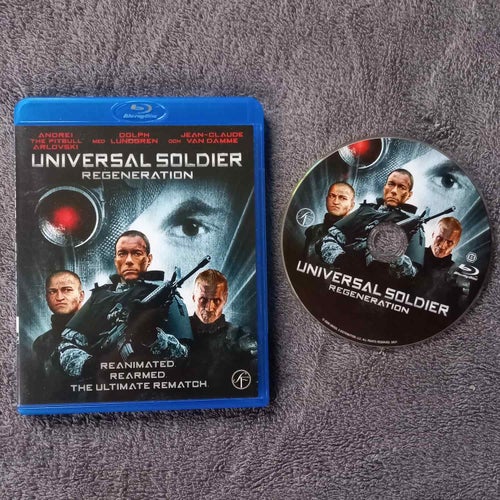 Universal Soldier | Regeneration | Svensk utgåva | Van Damme & Lundgren.