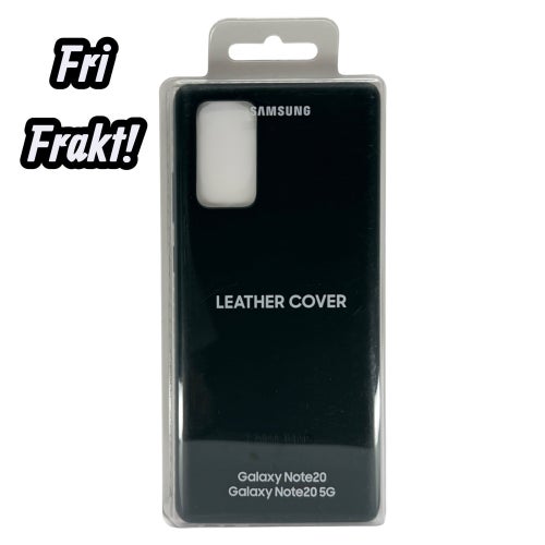 Samsung Galaxy Note20 Läder Skal - Grön | Äkta Läder Original | EF-VN980LGEGEU