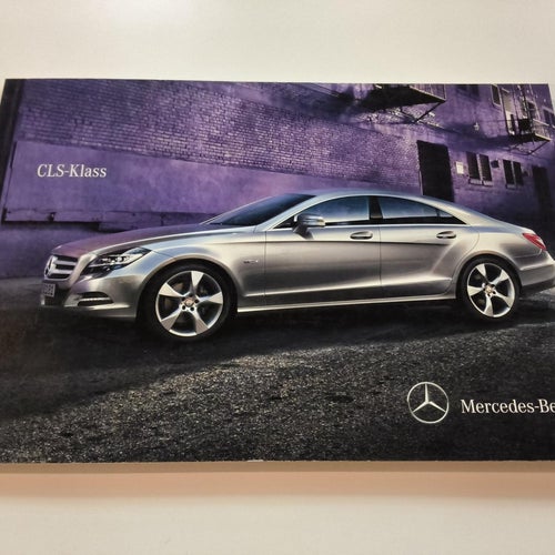 Broschyr Mercedes-Benz CLS-Klass