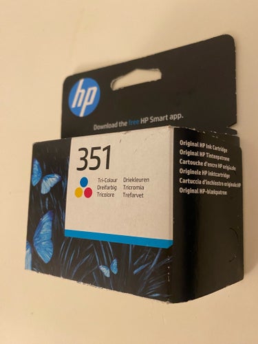 HP 351 original bläckpatron Cyan Magenta Gul (NYTT)