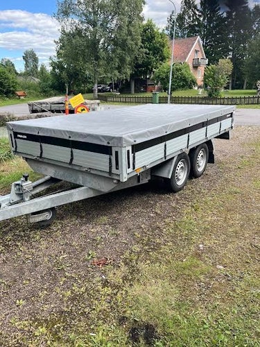 Brenderup 5375ATB1990 - Högbyggd - 1990kg - 375x180 cm
