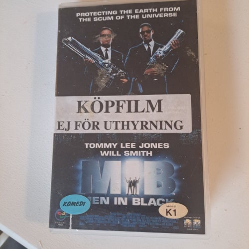 Men in Black VHS Köpfilm