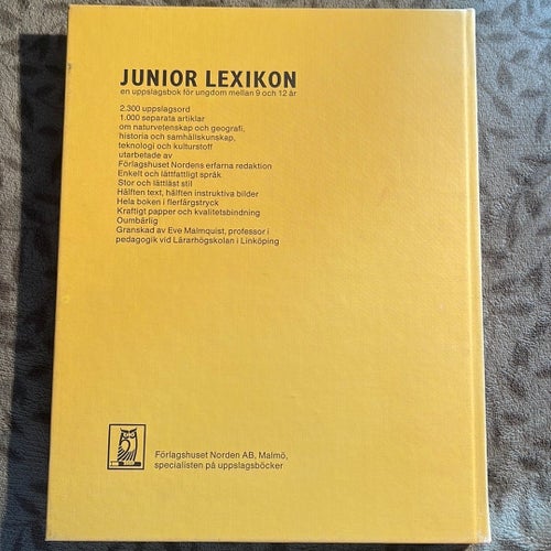 Junior Lexikon rikt illustrerad