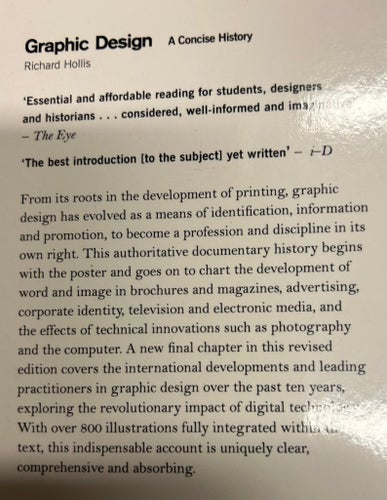 Graphic Design A Concise History av Richard Hollis